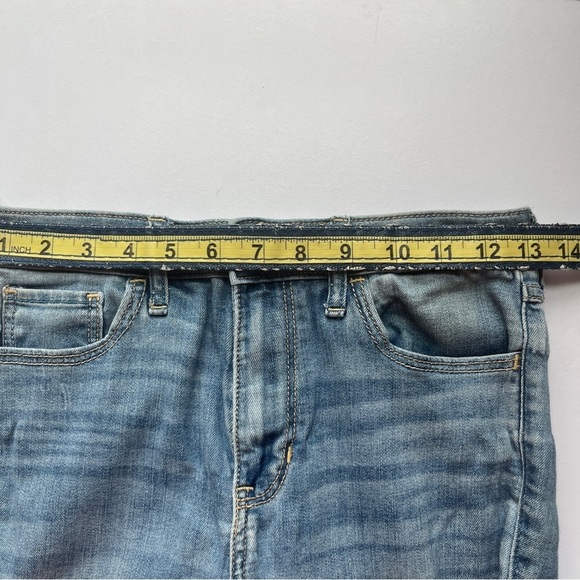 Hollister Distresses High Rise Super Skinny Holy Jeans Juniors Small 3R - Picture 8 of 11